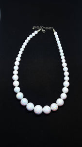 White Opal Necklace