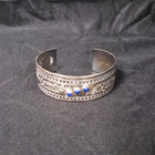 Lapis Sterling Silver Cuff Bracelet Vintage