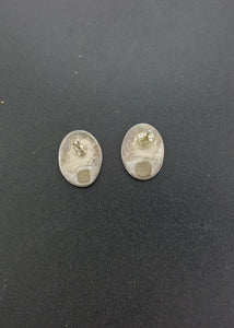 Vintage Native American Bear Paw post earrings