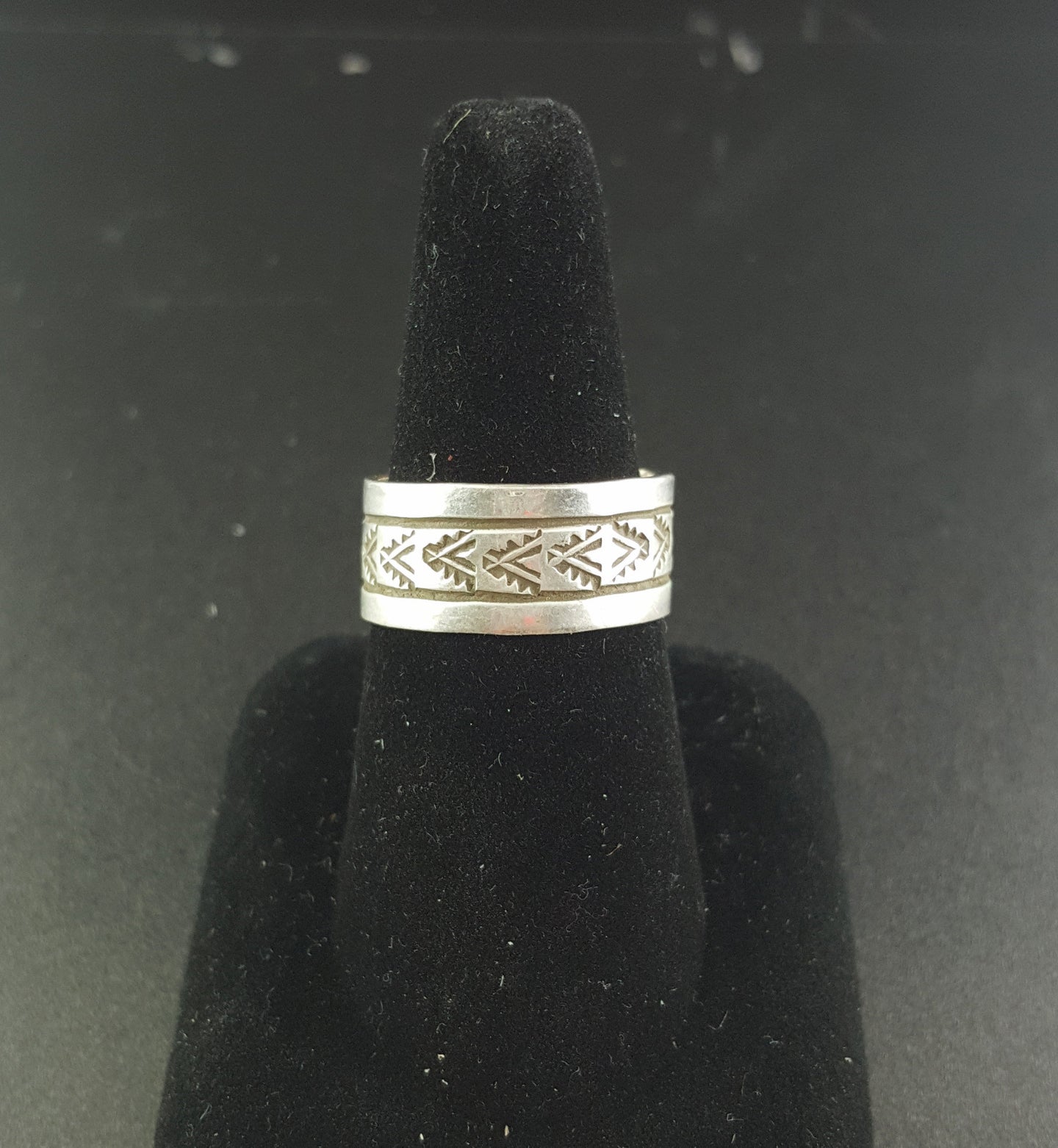 Sterling Silver Ring ~ Band ~signed RE - size 8, 9, 11