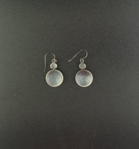 1951 Roosevelt One Dime Sleeping beauty turquoise sterling silver dangle earrings