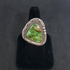 size 10 1/2 VINTAGE Royston Turquoise sterling silver ring