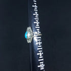 size 7 1/4 VINTAGE Navajo Kingman turquoise sterling silver ring