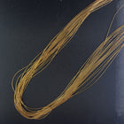 20 inches 20 strands gold-filled liquid silver necklace