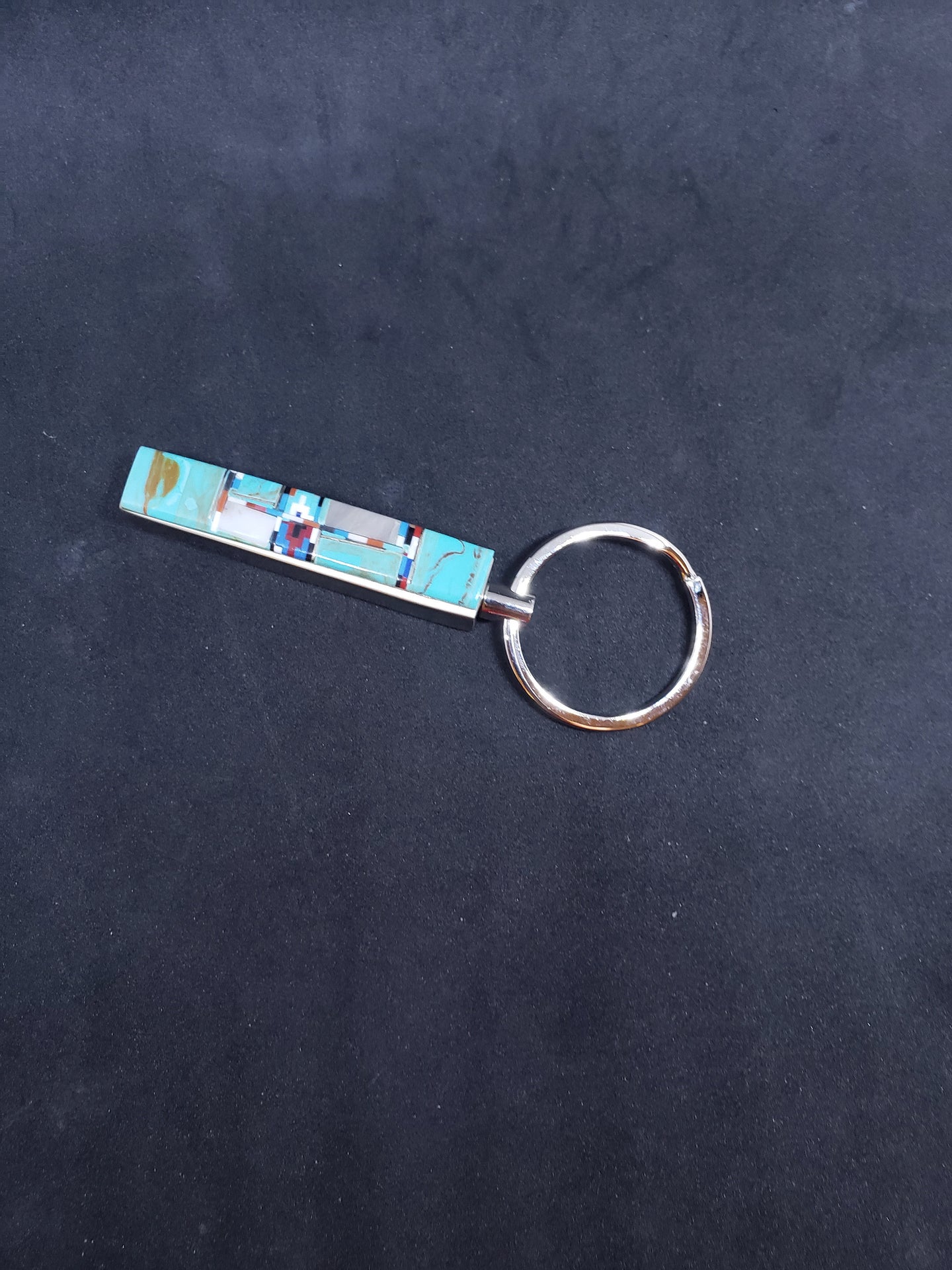 Turquoise keychain on sale