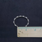 Kid size - Vintage Navajo twisted design silver smith cuff bracelet