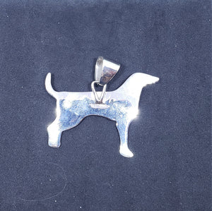 Sterling silver dog night sky